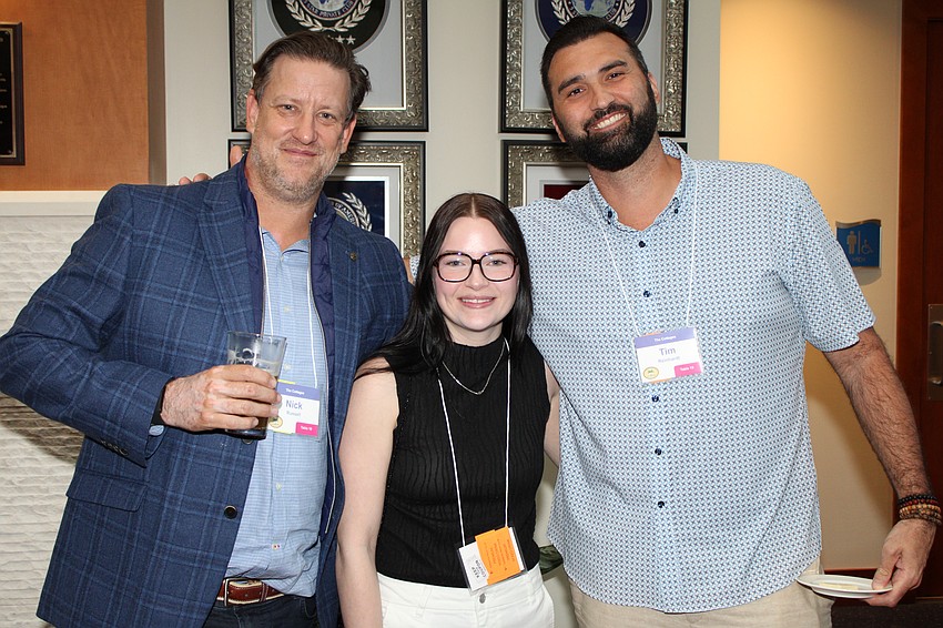 Nick Russell, Rhiannna Shore and Tim Reinhardt