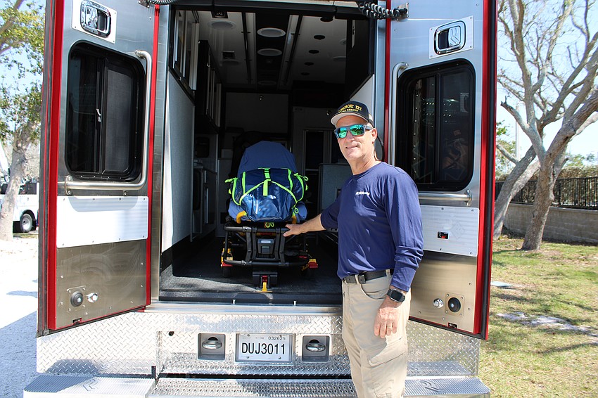 Youngsters at the open house especially enjoyed their exclusive look into the Longboat Key Fire Department's newest rig.