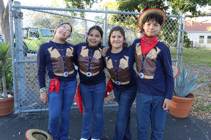 Isabella R., Miranda M., Vanessa L. and Landen H.