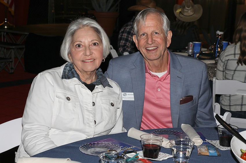 Seve and Marjolaine Townsend are longtime supporters.