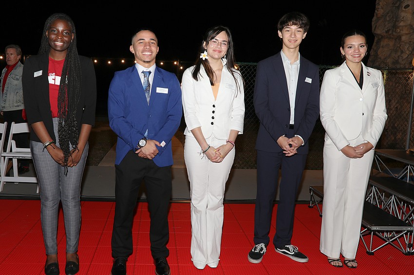 2025 Youth of the Year finalists are Nazaria D., Angel V., Sophie B., Liam D. and Ava M.