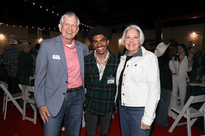 Steven and Marjolaine Townsend with the 2018 Youth of the Year and Florida Youth of the Year Rickey Tedesco.