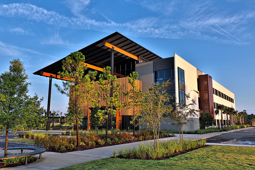 The Rayonier headquarters in Wildlight in Nassau County.