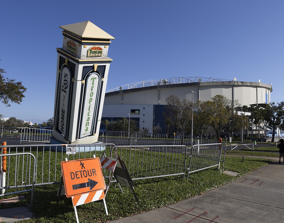 Damage to Tropicana Field following Hurricane Milton have forced the Tampa Rays to play in Tampa and could lead to a stadium deal collapsing.
