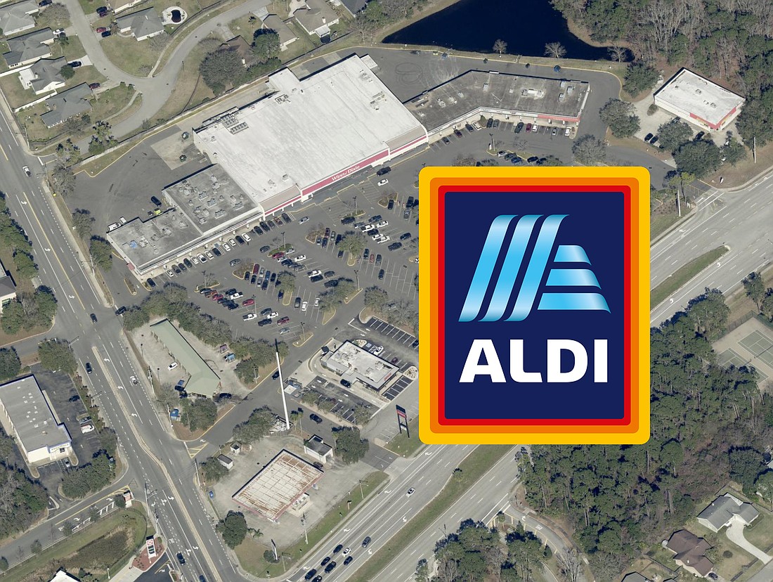 The Winn-Dixie at 12777 Atlantic Blvd. in Girvin Plaza is planned for conversion into an Aldi grocery.