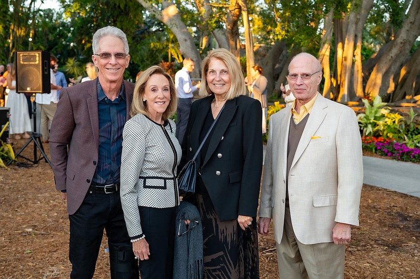 Scott Taylor and Deb Kabinoff with Gail and Joel Morganroth