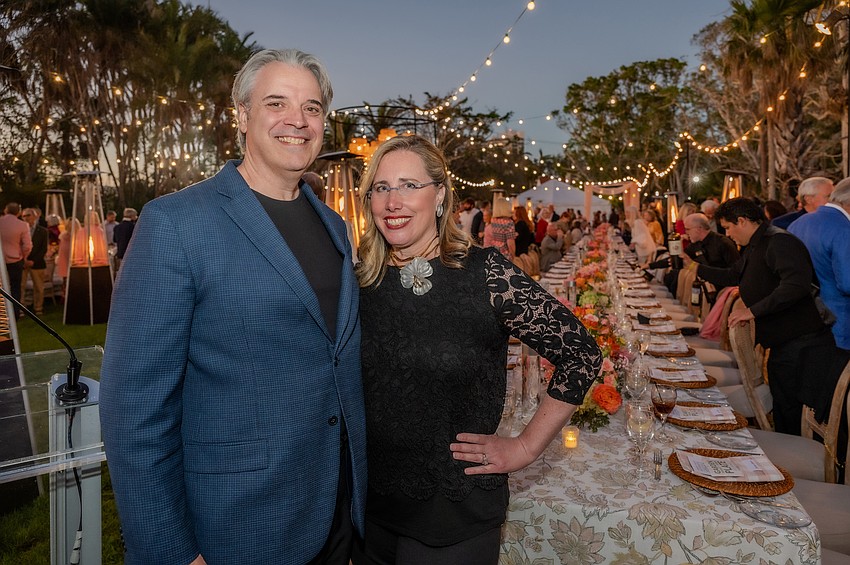 Rob Rominiecki and Selby President and CEO Jennifer Rominiecki