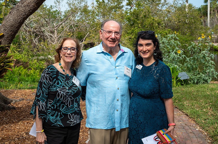 Judy and Eric Fox with Hermoine Gilpin