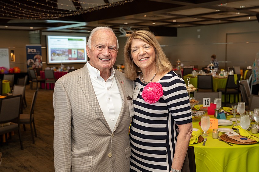 Skip Sack and JFCS CEO Helene Lotman