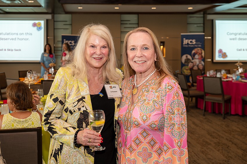 Honoree Jo Rutstein and Maggie Hutter