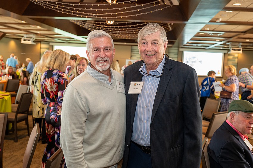 Tom Edwards and Par Reid