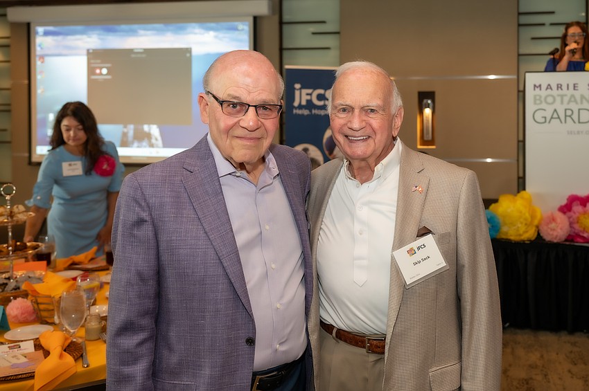 Honoree Stan Rutstein and Skip Sack