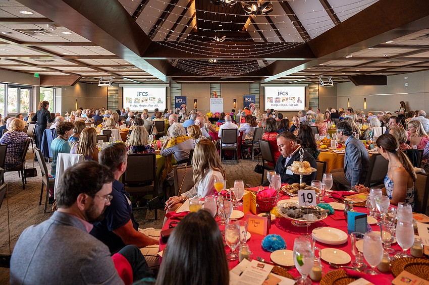 CEO Helene Lotman welcomes guests.