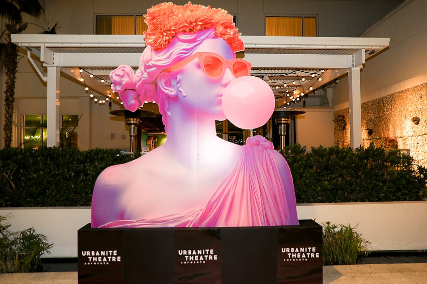 The Urbanite Theatre hosted its Black Party at the Sarasota Modern on March 8 with about 100 guests in attendance.