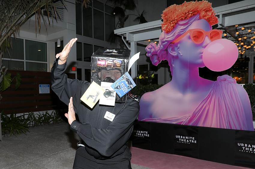 This Urbanite Theatre's board member was incognito.