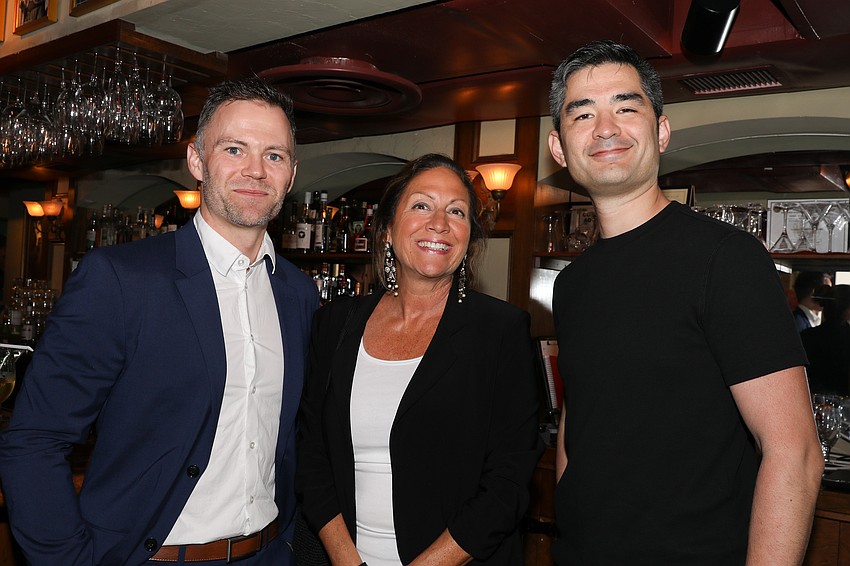 Andrew Mauney, Susan Bonomi and Kevin Shiu