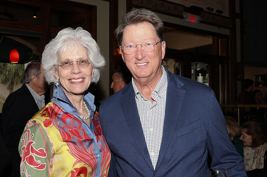 Carlene Lebous and Harris Haston