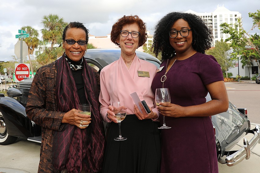 D. Franklin, Nancy Rominger and Hershey Vazquez Millner