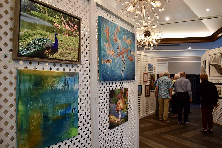 Art in the Park features art from University Park's residents, members and employees.