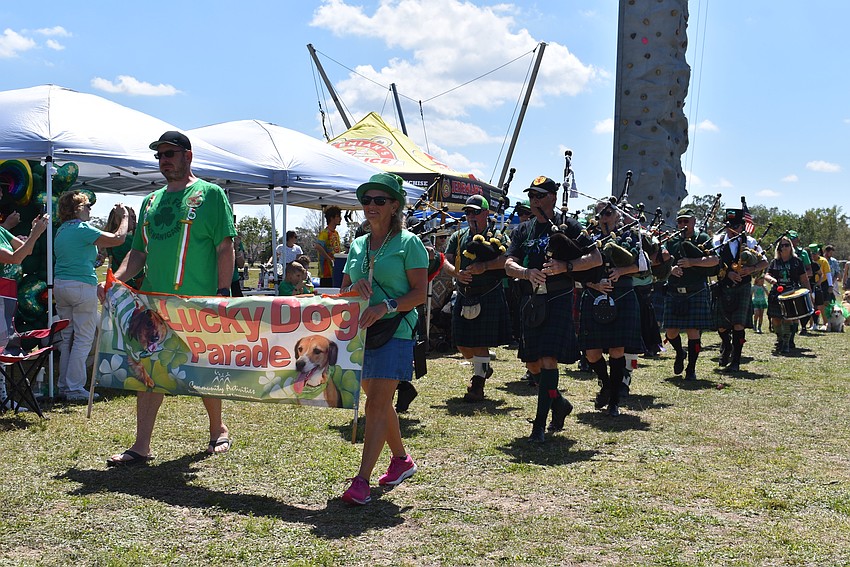 The annual Lucky Dog Parade benefits Satchel's Last Resort Rescue and Sanctuary.