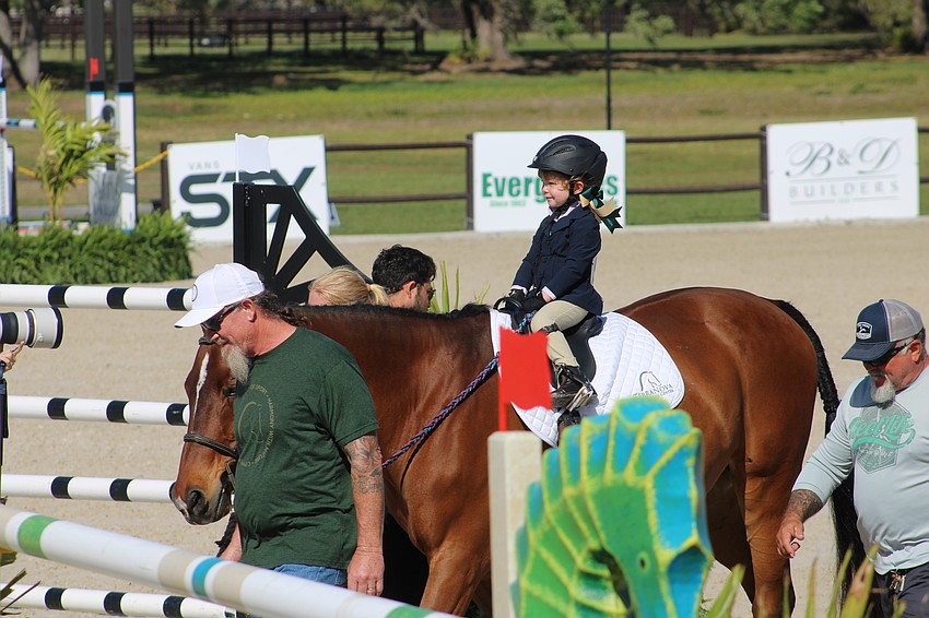 Willow Anne Peterson and Melbourne Z could be future Split Rock Jumping Tour competitors.