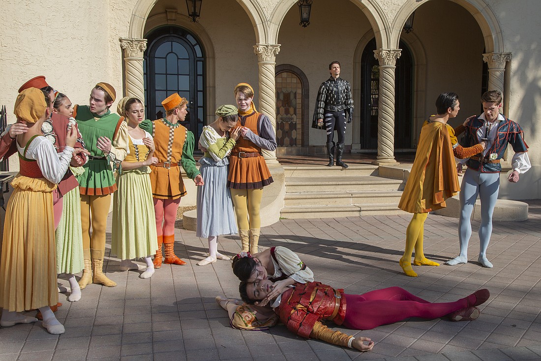 The Sarasota Ballet performs Sir Frederick Ashton's "Romeo and Juliet" March 28-29 at the Van Wezel Performing Arts Hall.