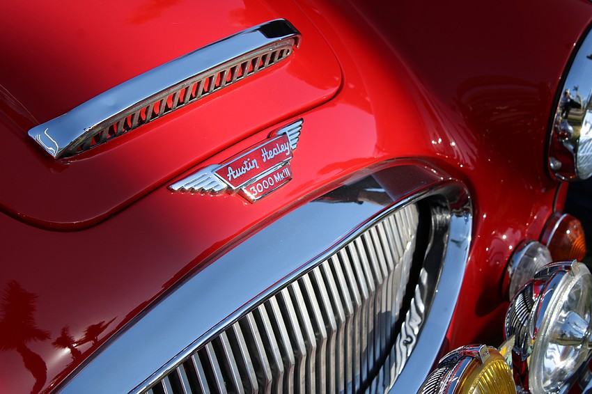 Ron Manganiello recently restored his 1966 Austin Healey in Colorado red.