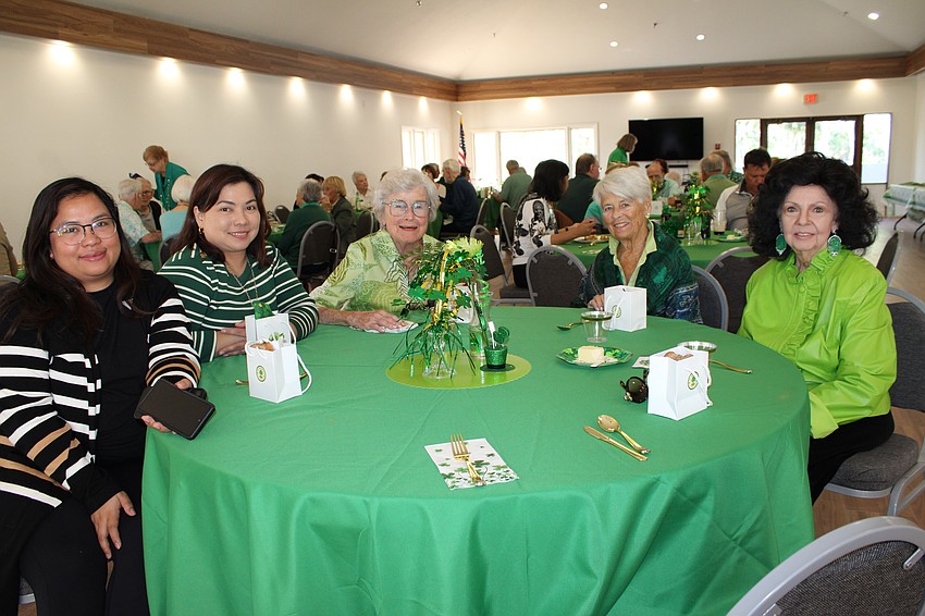 Arla Tejedor, Katrina Mah, Beverly Joutras, Judy Reed and Ginny Spitler said they loved this year's singers.
