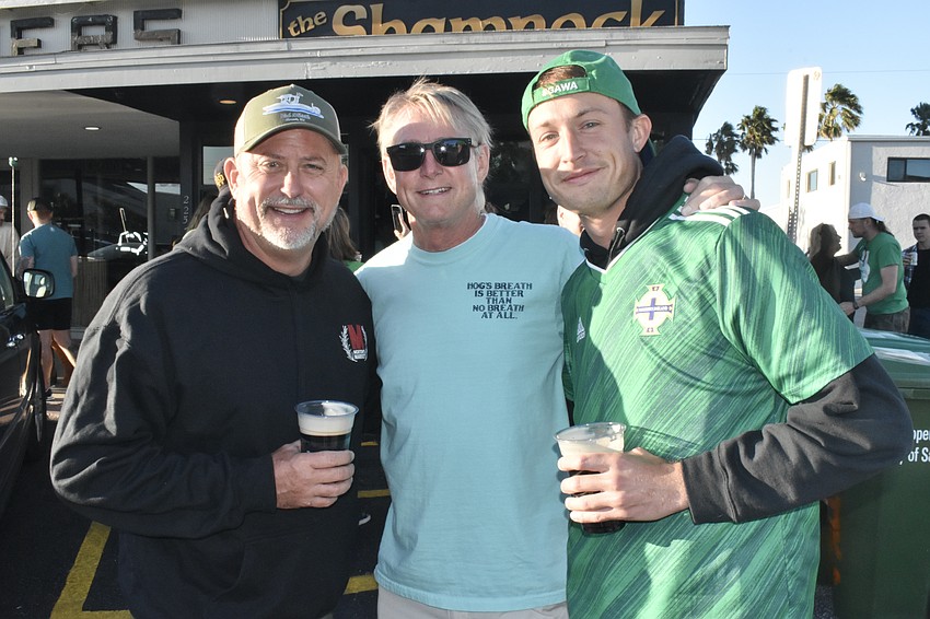 Todd Morton, Jerome Kempton and his son Jack Kempton.