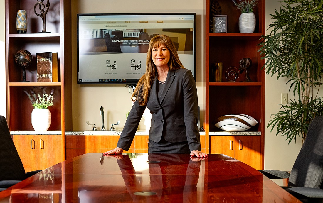 Lisa Gufford, founder and managing partner of Executive Suite Professionals, designed the floor plan for the office on the 14th floor of EverBank Center at 301 W. Bay St. in Downtown Jacksonville