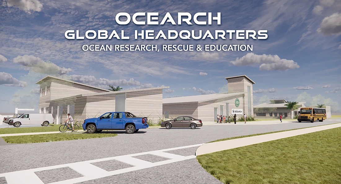 A new two-building OCEARCH facility is planned at 4653 Ocean St. in Mayport.