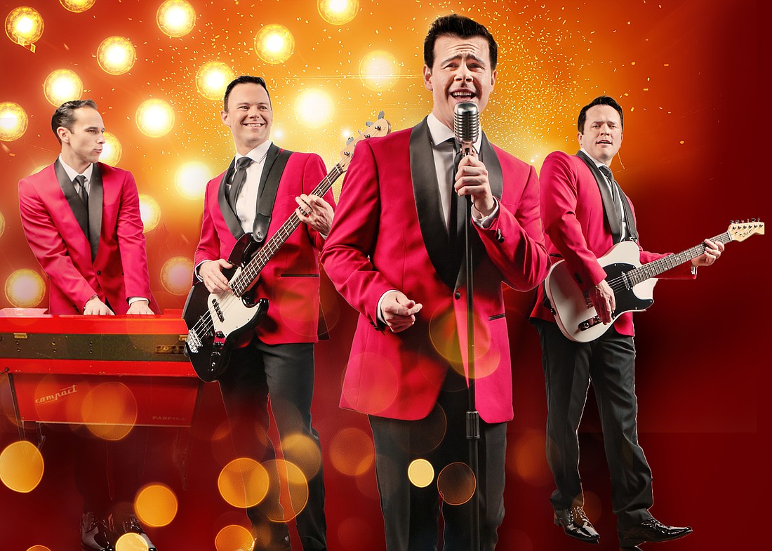 Florida Studio Theatre's production of "Jersey Boys" runs through May 25 at FST's Gompertz Theatre.