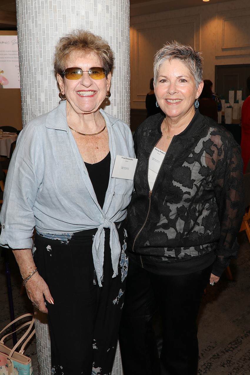 Rose Dalsandro and Nancy Platkin