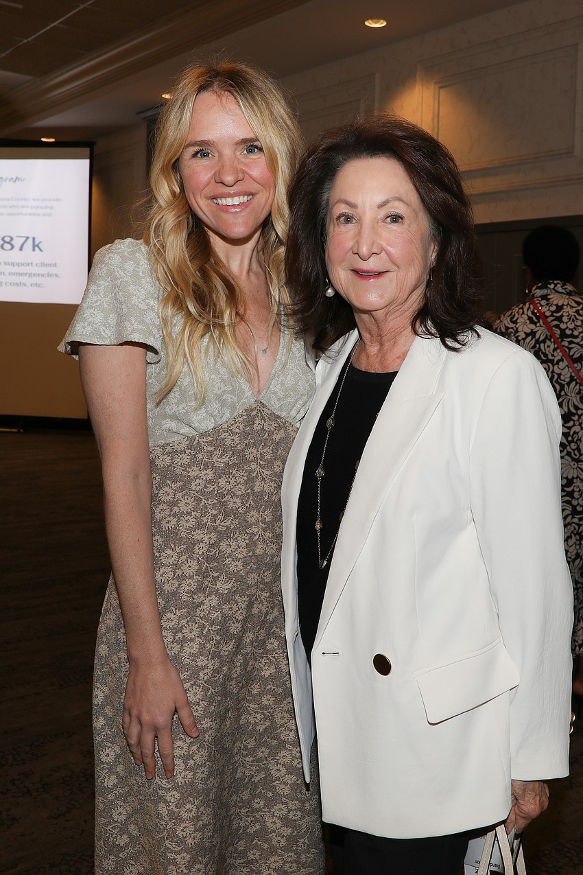 Anne Carter and Brenda Parker