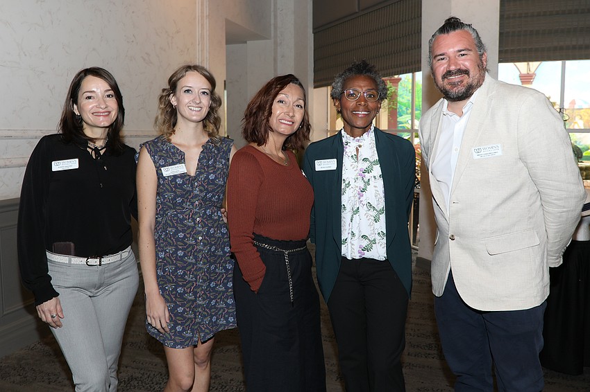 Judith Sanchez, Aspen Lyon, Ivette Gonzalez, Regina Morris and Brent Giangregorie