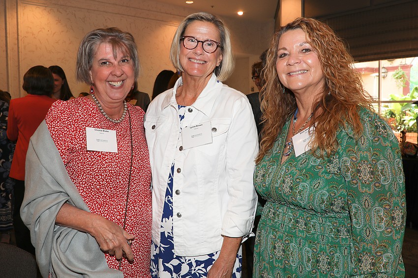 Chickie Blake, Lynne Brown and Debi Watland