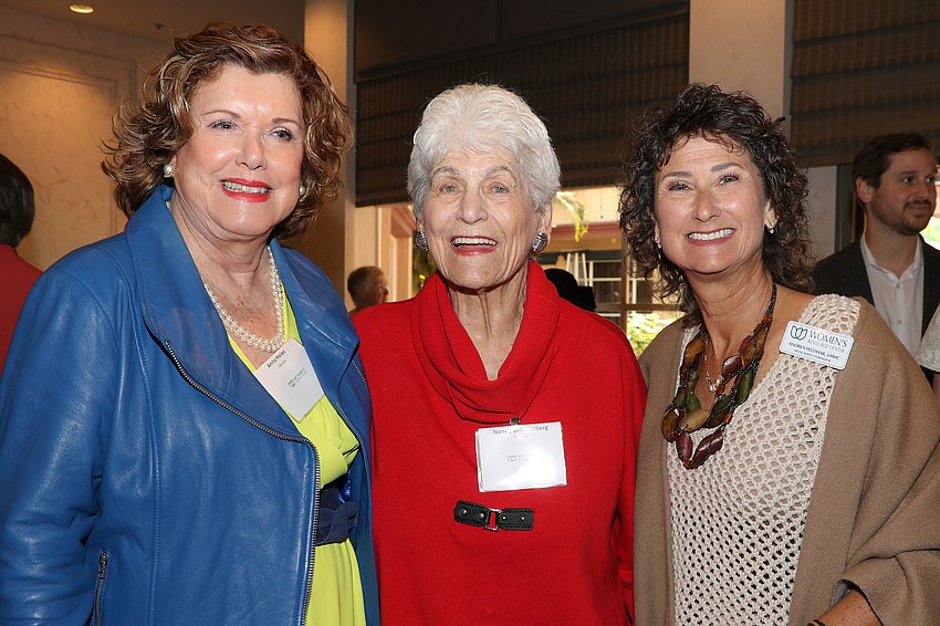 Anita Holec, Nancy Schlossberg and Andrea Feldmar