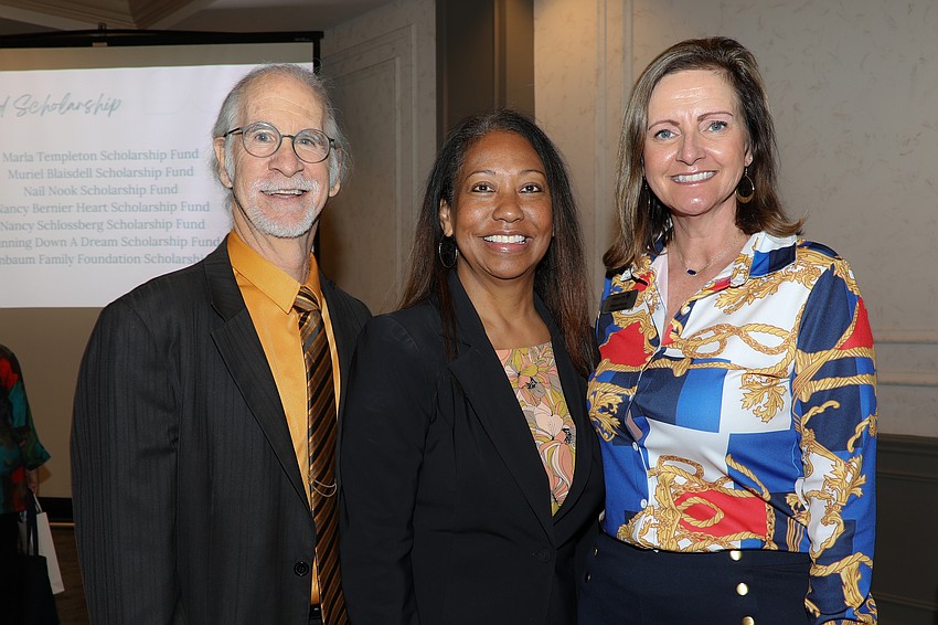 Judge David Denkin, Judge Rochelle Curley and Robyn Faucy