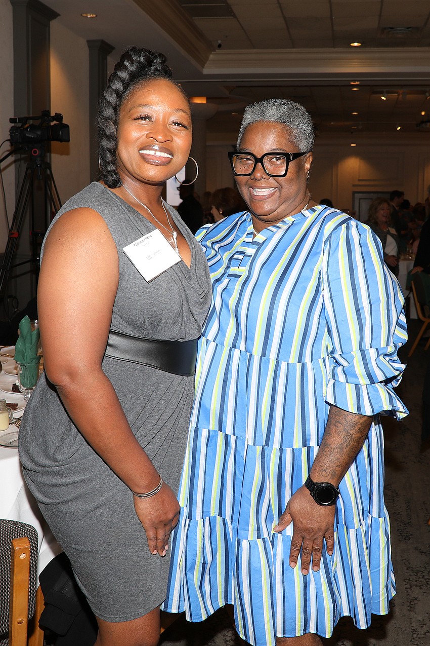 Willona Milton and Alexdrena Green