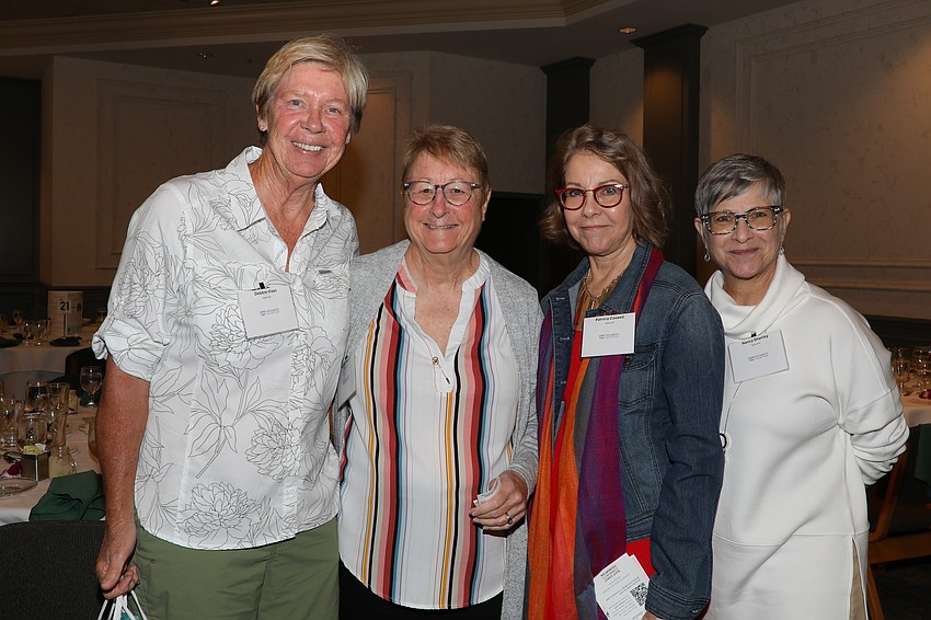 Debbie Visel, Patty Petruff, Patricia Caswell and Nancy Shanley