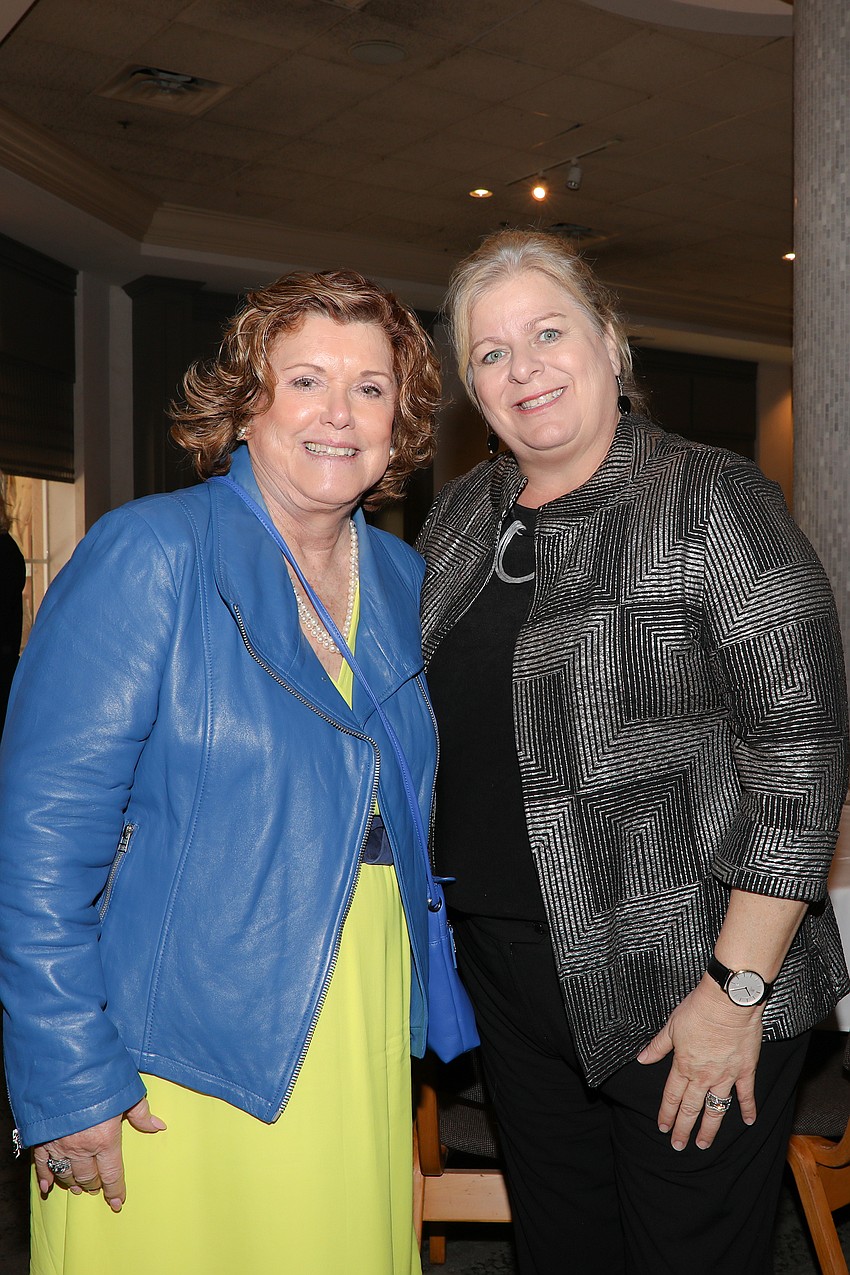 Anita Holec and President and CEO Ashley Brown