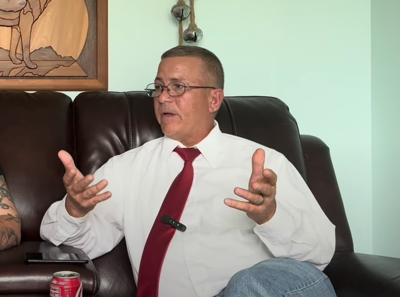 Mayor Mike Norris, during an interview with the Flagler County Buzz on March 20, on YouTube.