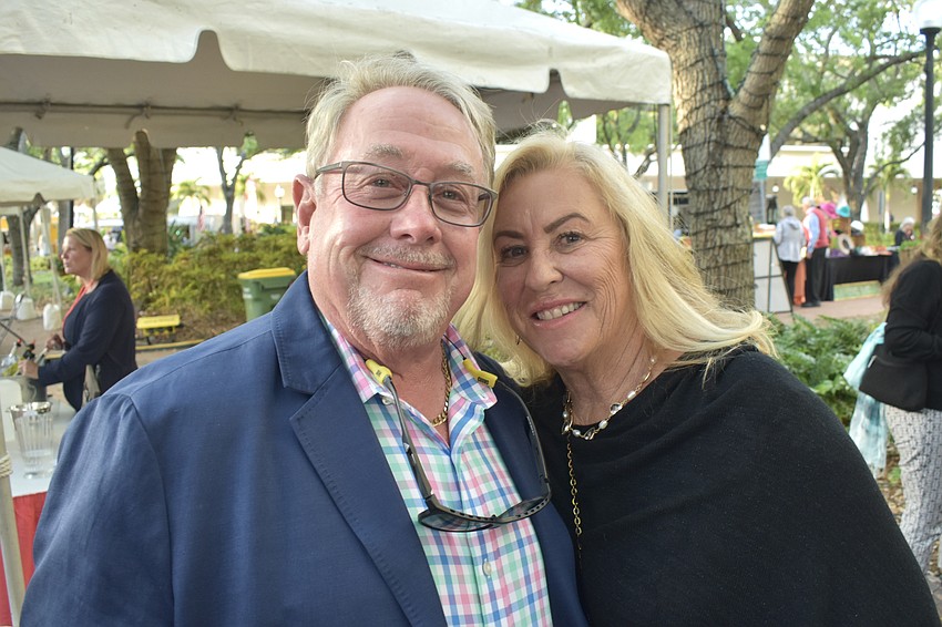 Greg Boulanger and his partner Lisa Ardito