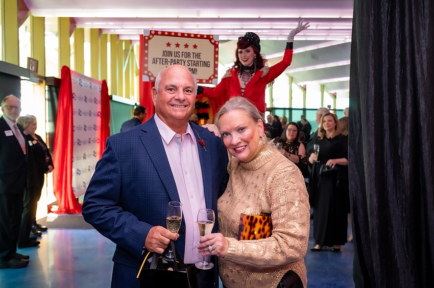 Tom and Tanya Morlock with Luci LeClaire