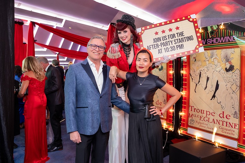 Tom and Tanya Morlock with Luci LeClaire