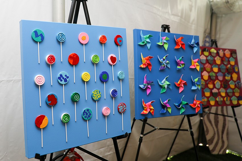 An art auction was held at the ODA Banyan Ball.