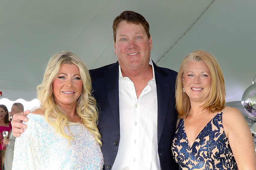 Heather and Jim Riley with Cassie Staffer