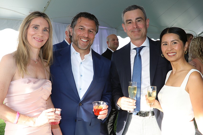 Wendy and Greg Dinetz with Ian and Renée Rummells