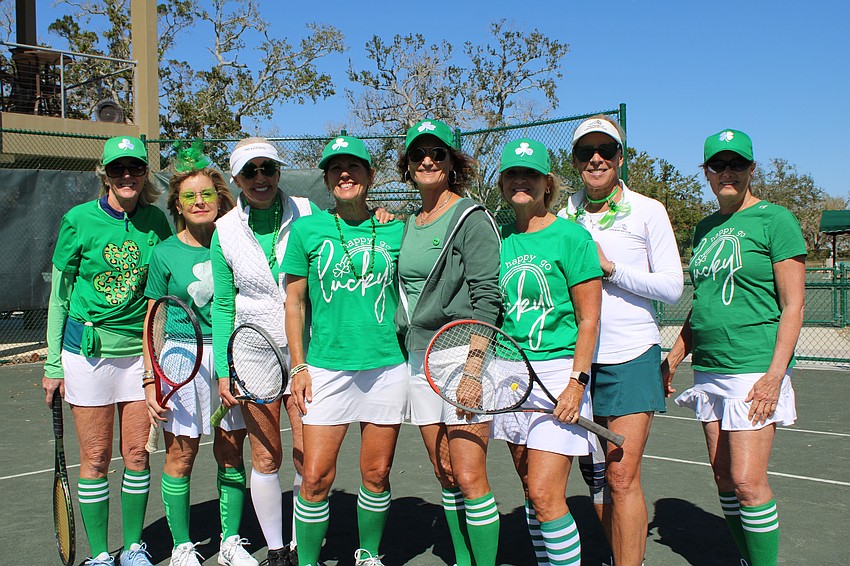 Team Ellen & The Dublin Down the Tracks: Patti Pizzo, Sandra Duryea, Audra Ramsey, Linda Steen, Ellen Zimmerman, Sandy Schonhoff, Jennifer Maita, and Karen Kurgan.
