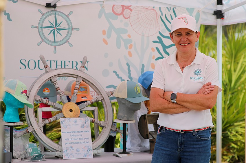 Michelle Hazeltine's Southern Helm business is partnered with Mote Marine.